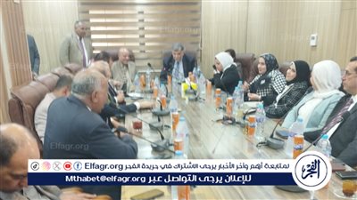 رئيس جامعة أسوان يستقبل وفد لجنة الصحة بمجلس النواب