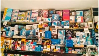 ضبط 120 جهاز ريسيفر مجهزين لفك شفرات القنوات بالموسكي 