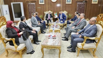 محافظ المنوفية يستقبل وزير التربية والتعليم لتفقد وافتتاح عدد من المدارس