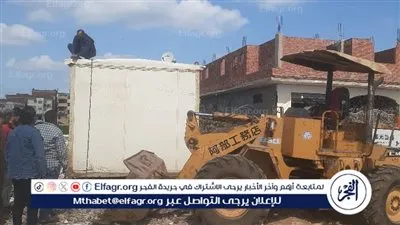 إزالة حالات تعدي خلال المرحلة الثانية من الموجة الـ 22 في الغربية