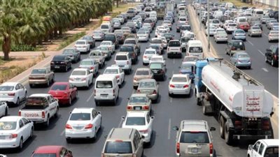 تعرف على الحالة المرورية بالقاهرة والجيزة 