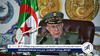 رئيس أركان الجيش الجزائري يشبه الوضع في فلسطين بـ 