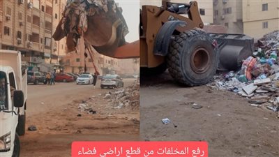 محافظة الجيزة تستجيب لعدد من الشكاوي لرفع تجمعات المخلفات