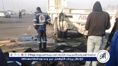 مصرع 5 أشخاص في حادث تصادم على صحراوي الإسماعيلية