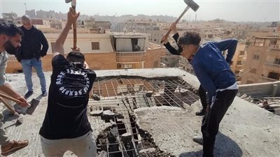 استجابة لشكاوى المواطنين.. محافظة الجيزة تزيل مخالفات بناء بهضبة الأهرام والعمرانية