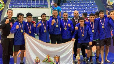 جامعة بنها تحصد كأس بطولة الدورة العربية لخماسيات كرة القدم للجامعات