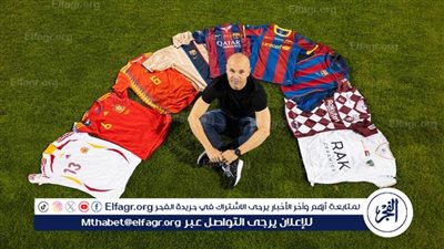 إنييستا يصل للمباراة الـ1000 في مسيرته