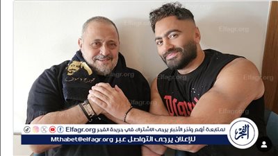 في الجيم.. جورج وسوف برفقة تامر حسني بأحدث ظهور لهم