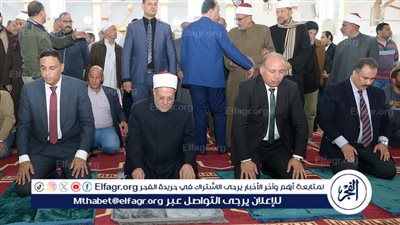 رئيس جامعة المنصورة والمفتي والمحافظ يفتتحون مسجد المنزلة الكبير بعد إعادة تطويره