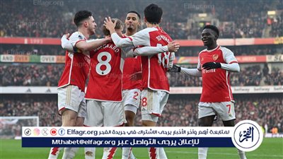 تشكيل آرسنال الرسمي أمام شيفيلد يونايتد في الدوري الإنجليزي الممتاز