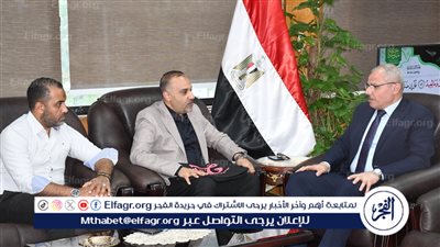 رئيس جامعة قناة السويس يستقبل رئيس المركز القومي للسينما