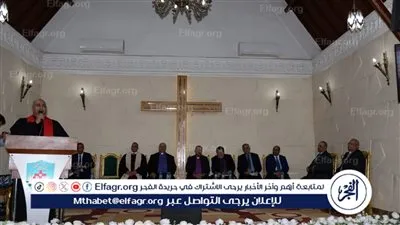 محافظ الإسماعيلية ورئيس الطائفة الإنجيلية يشهدان تنصيب راعيًا لكنيسة القنطرة شرق 