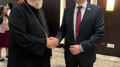 مشاركة الكنيسة القبطية في حفل اليوم الوطني لدولة بلغاريا