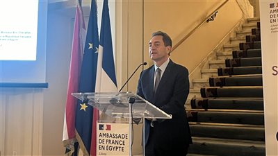 سفير فرنسا بالقاهرة: معاناه المدنيين في قطاع غزة أثرت على احتفالاتنا بالفرانكفونية هذا العام