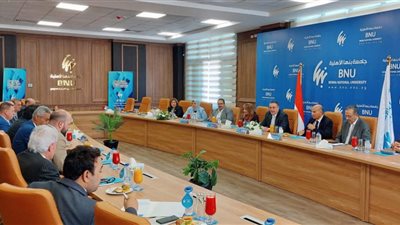 جامعة بنها الأهلية تستقبل وفدًا من الجامعات المجرية