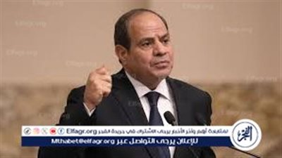 رئيس قضايا الدولة يهنىء رئيس الجمهورية بقرب حلول شهر رمضان