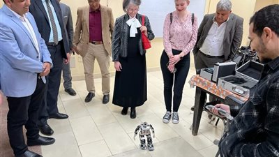 جامعة بنها تستقبل وفد جامعة بانونيا بدولة المجر