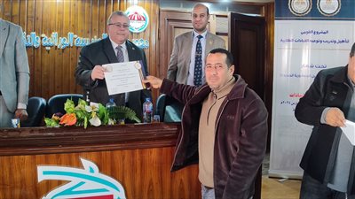 ختام فعاليات المشروع القومي لتأهيل وتدريب وتوعية القيادات الطلابية في جامعة السادات
