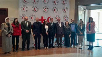 وزيرة الإدماج والقطاع التطوعي بدولة مالطا تطلع على جهود الهلال الأحمر المصري 