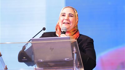 وزيرة التضامن تشهد احتفال مدرسة 