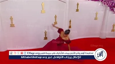 لايزا كوشي تتعرض لموقف محرج على السجادة الحمراء بحفل جوائز الأوسكار الـ 96