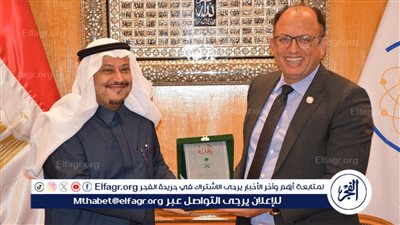 رئيس جامعة حلوان يستقبل سفير المملكة العربية السعودية