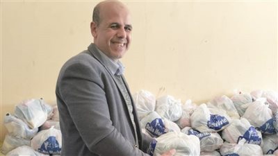 تسليم وتوزيع مساعدات عينية كراتين مواد غذائية ووجبات جاهزة لتضامن الدقهاية في رمضان