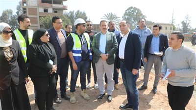محافظ المنوفية يتفقد الأعمال الإنشائية لمستشفى الشهداء الجديدة