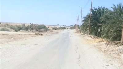 محافظ أسوان يشيد بسرعة تنفيذ أعمال التسوية لطريق منيحة بكوم أمبو