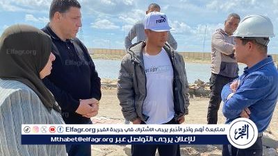 لجنة لمتابعة أعمال المرحلة الخامسة بالمنطقة الصناعية بجمصة