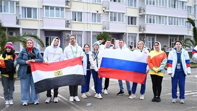 روسيا تكرم الوفد المصري المشارك في المهرجان العالمي للشباب