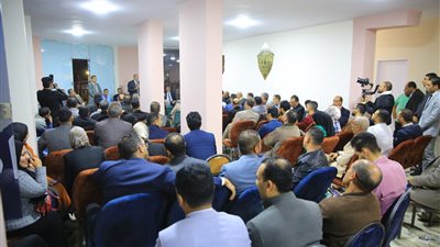 نقيب المحامين يفتتح المركز التكنولوجي لمحامي شربين