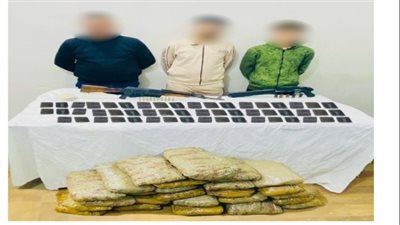 ضبط كمية من المواد المخدرة بحوزة عناصر تشكيل عصابى بدمياط بقصد الاتجار