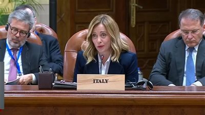 رئيسة وزراء إيطاليا: نؤيد الوساطة المصرية لوقف إطلاق النار بقطاع غزة (فيديو)