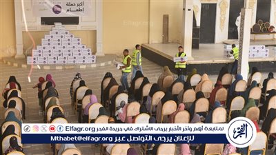 بدء توزيع 10 ألاف كرتونة مواد غذائية على الأسر الأولى بالرعاية بقرى الفيوم 