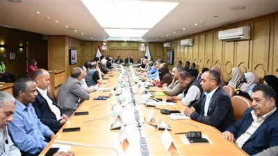 الداودي يبحث تطوير الهوية البصرية لمحافظة قنا