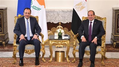 الرئيس القبرصي يشدد على ضرورة تعزيز التعاون الثنائي بين بلاده ومصر 