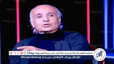 انهيار أسامة خليل على الهواء لهذا السبب (فيديو)