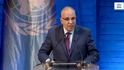 وزير الري يتوجه لباريس للمشاركة فى احتفال منظمة اليونسكو بيوم المياه العالمي 