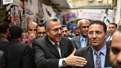نبيل عبد السلام يتفقد مقار اللجان الانتخابية بشمال الجيزة بانتخابات المحامين 2024 |صور
