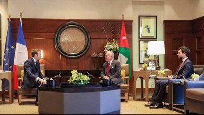 ملك الأردن يؤكد لماكرون ضرورة التوصل لوقف فوري ودائم لإطلاق النار في غزة
