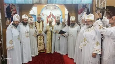 تزامنا مع الصوم الكبير.. رسامة كاهن جديد بالقناطر الخيرية