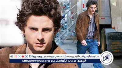 تيموثي شالمي يواصل تصوير مشاهد فيلم A Complete Unknown