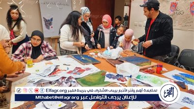 الزخرفة وتعليم الطباعة ضمن ورش المركز الثقافي بطنطا في رمضان