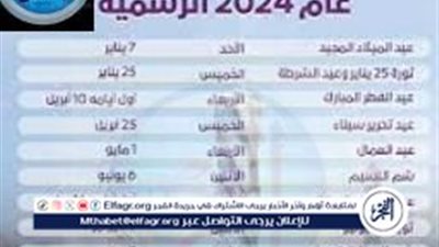 الإجازات الرسمية في مصر 2024: وقت للاسترخاء والاحتفال