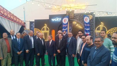 500 طبيب وطبيبة وأسرهم على مائدة إفطار نقابة أطباء القليوبية