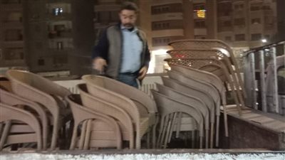 رفع 112 حالة اشغال وتعديات بشوارع العمرانية لتحقيق السيولة المرورية