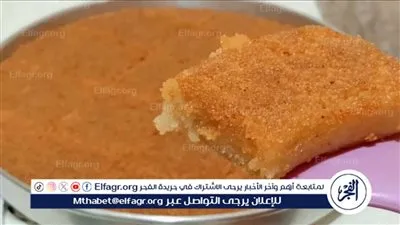 وداعًا للبسبوسة الجافة.. حضّري بسبوسة الحليب الساخن المرملة والطرية أحلى من الجاهزة بكتير