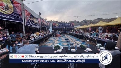 أحد منظمي إفطار شبرا المجمع: 