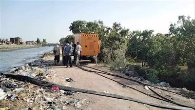 رئيس مياه القناة: تمكنا من شفط المياه من منطقة عين غصين بعد كسر جسر ترعة السويس